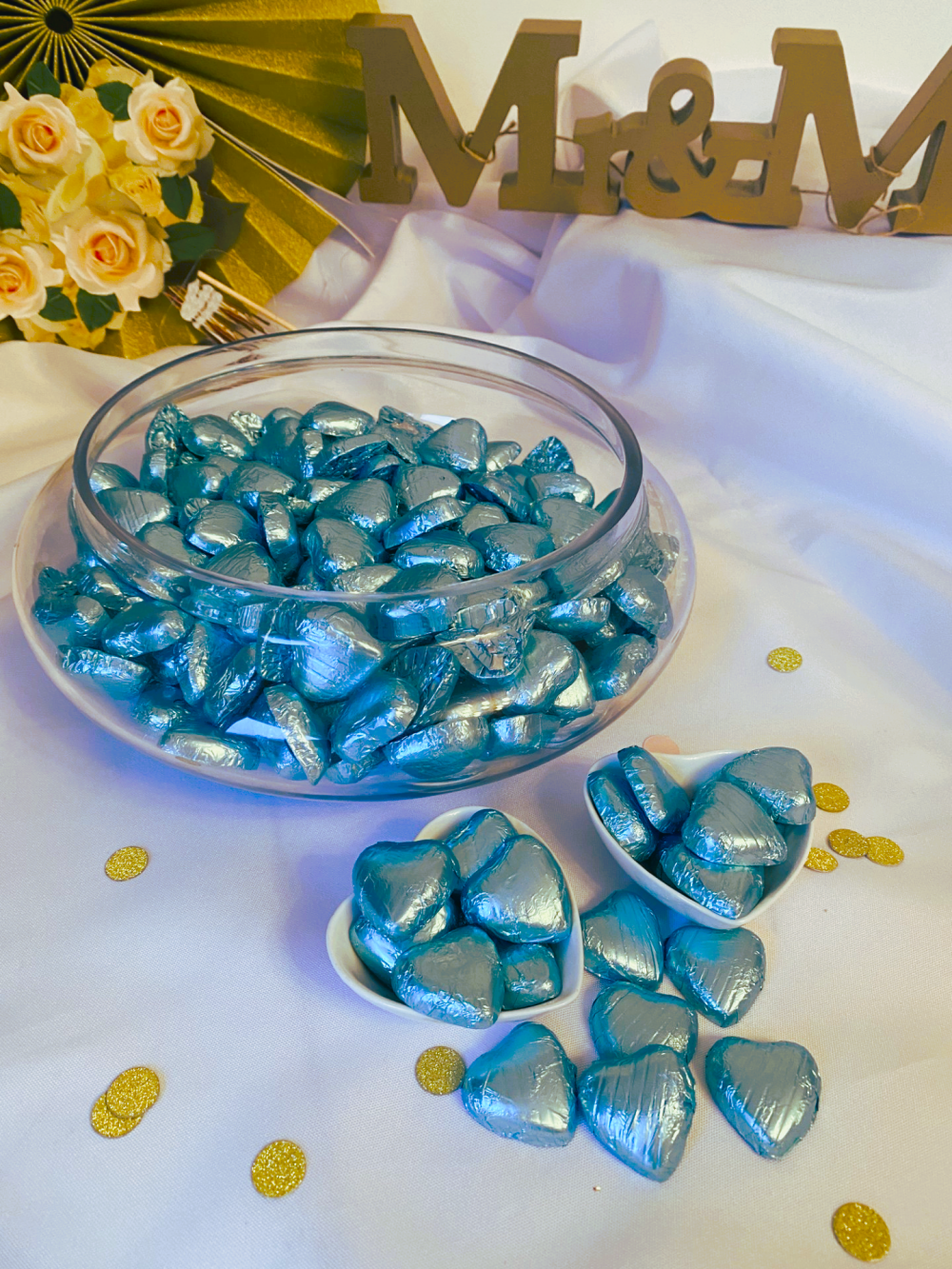 FOIL WRAPPED BELGIAN MILK CHOCOLATE HEARTS - Image 14