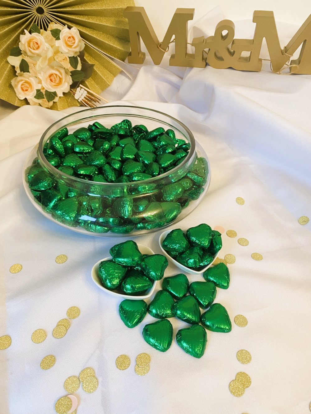 FOIL WRAPPED BELGIAN MILK CHOCOLATE HEARTS - Image 8