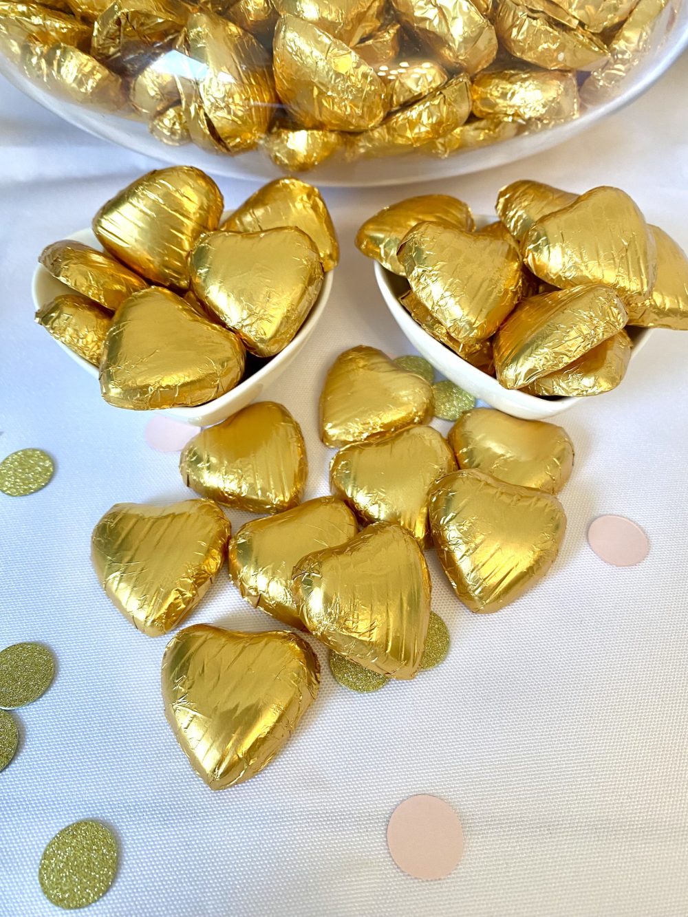 FOIL WRAPPED BELGIAN MILK CHOCOLATE HEARTS - Image 4