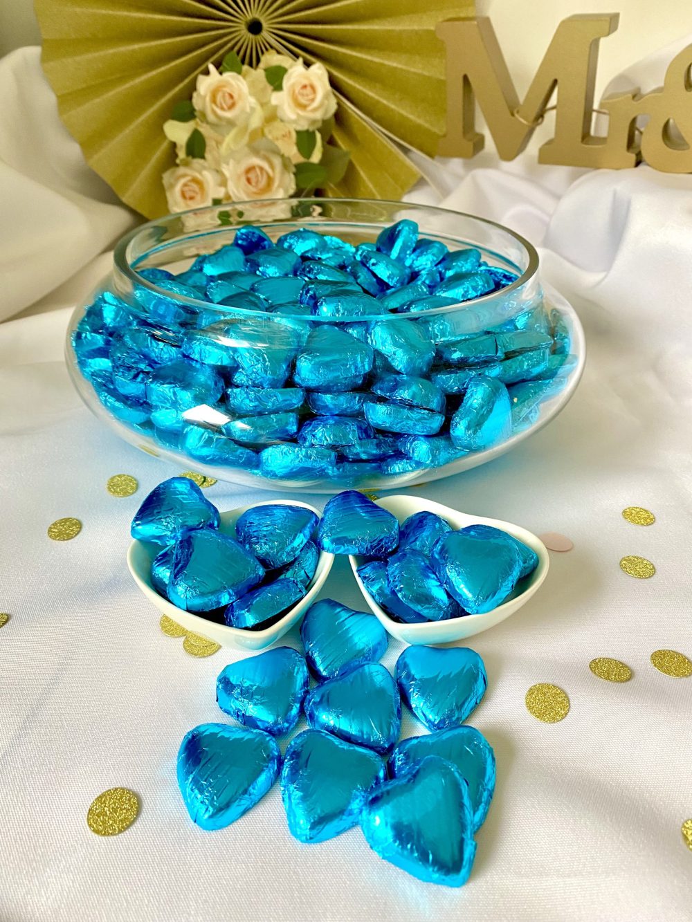 FOIL WRAPPED BELGIAN MILK CHOCOLATE HEARTS - Image 12