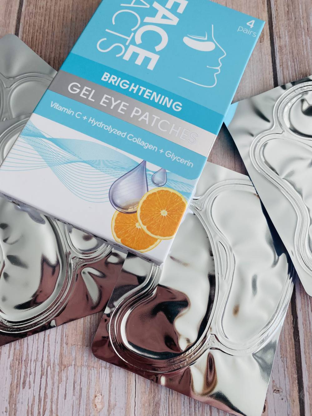 Brightening Vitamin C Under Eye Gel Patches