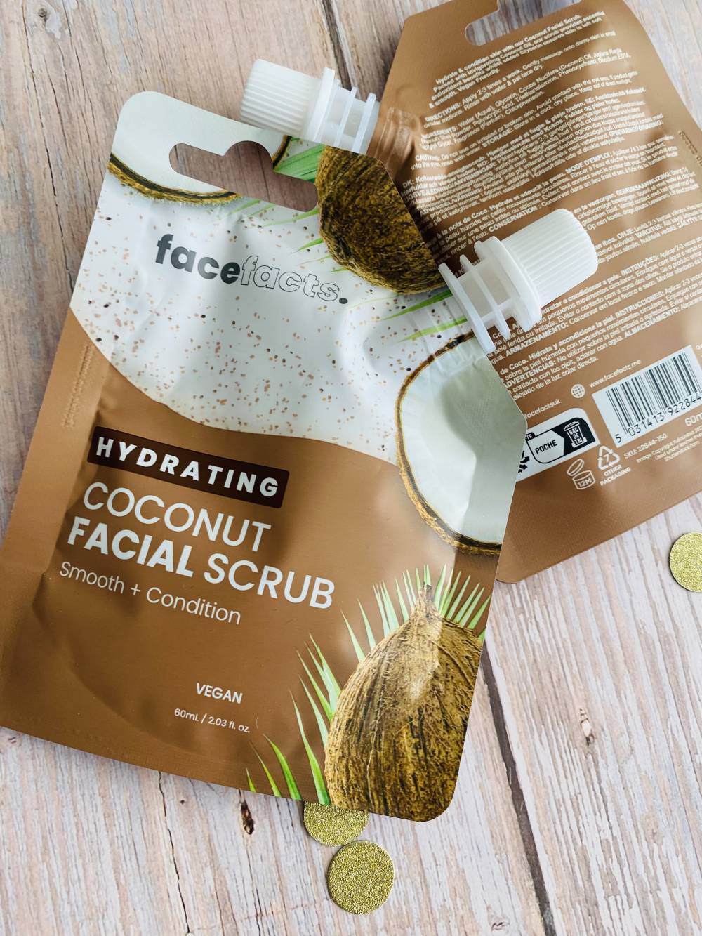 Smoothing Coconut Facial Scrub