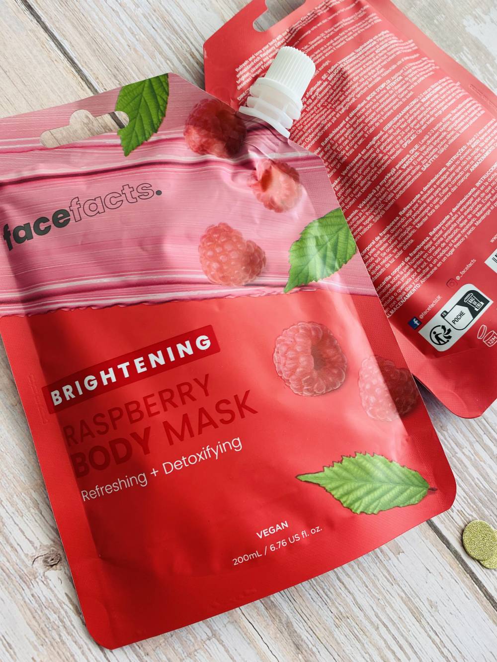 Brightening Raspberry Body Mask (200mls)