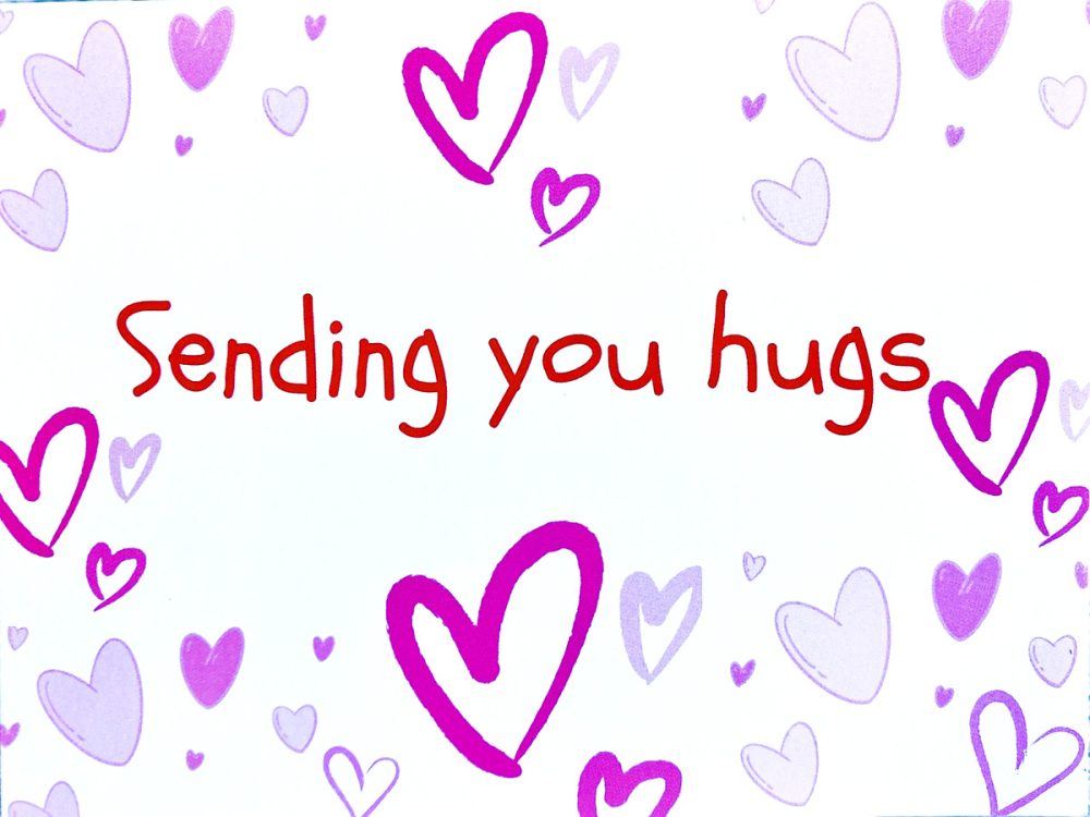 Sending You Hugs Card