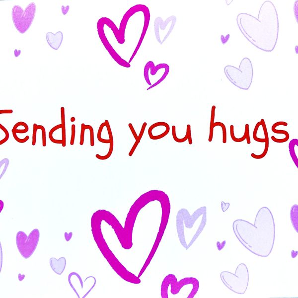 Sending You Hugs Card