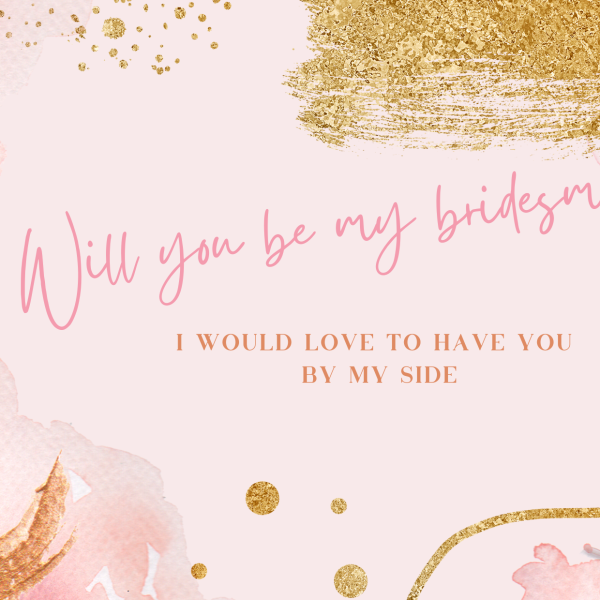 Will You Be My Bridesmaid Card
