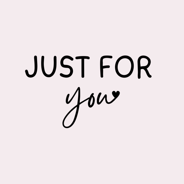 Just For You Card (Pink)