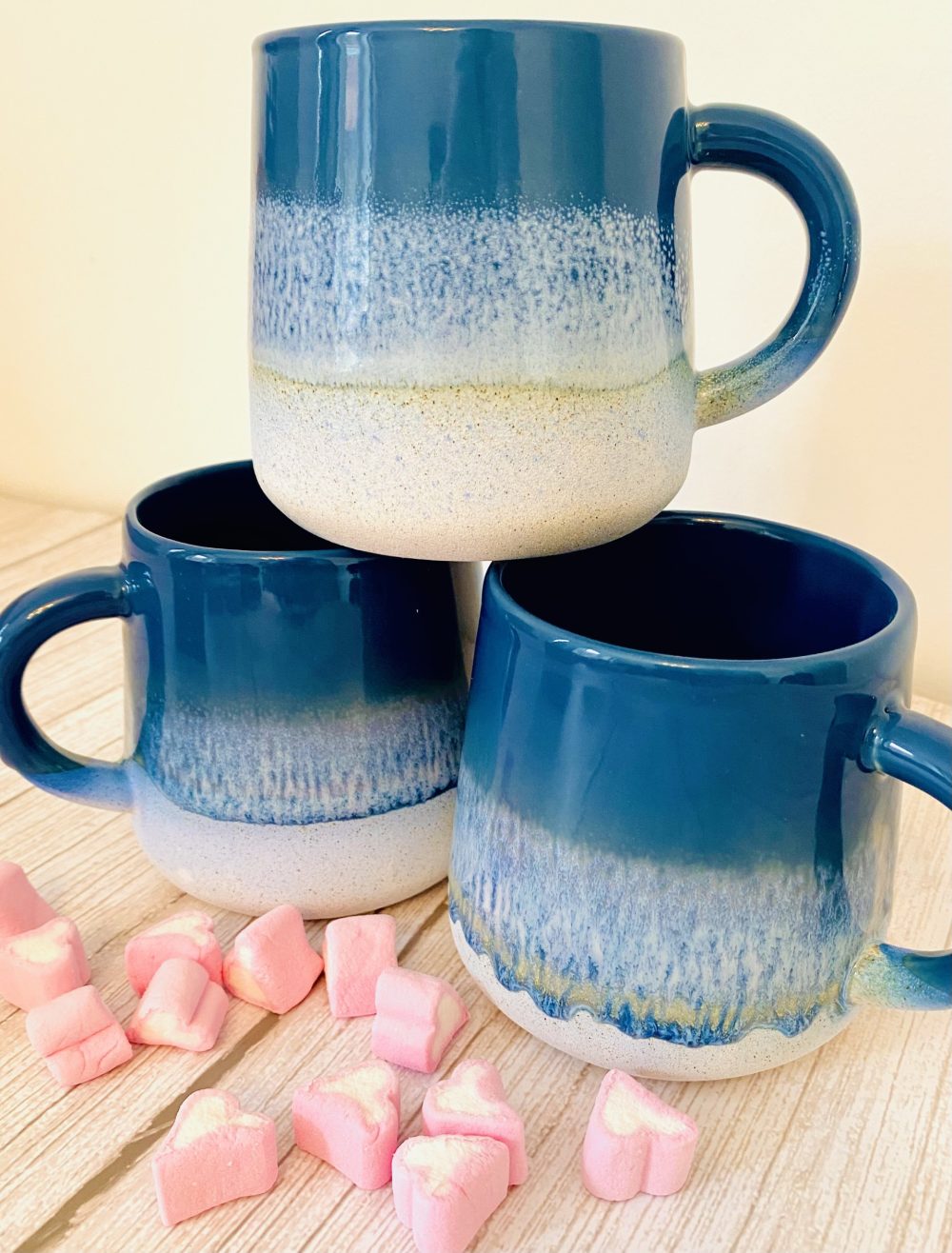 Ocean Blue Mojave Glaze Mug 360mls