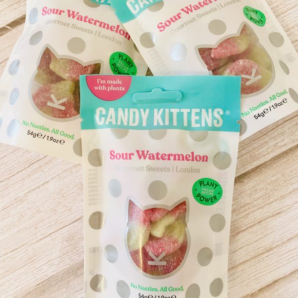 Candy Kittens Sour Watermelon Sweets 54g