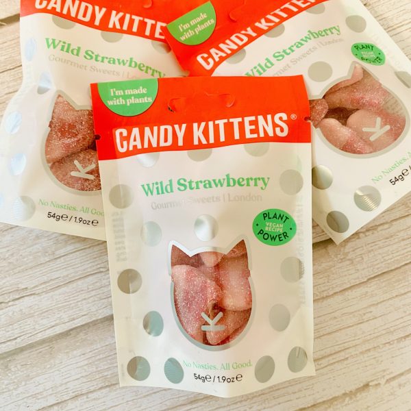 Candy Kittens Wild Strawberry Sweets 54g