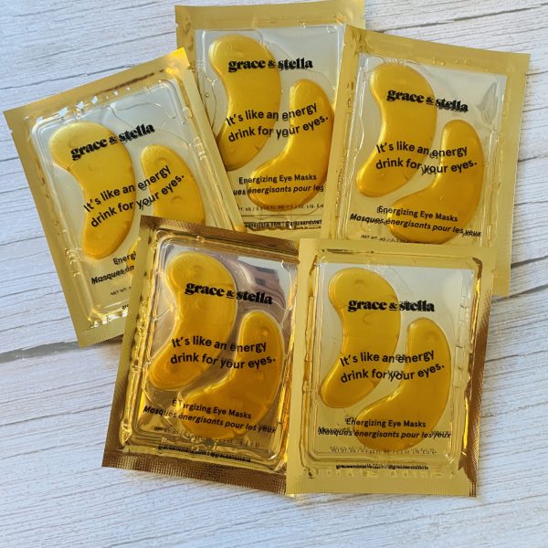 Grace & Stella Gold Under Eye Patches (Two Pairs)