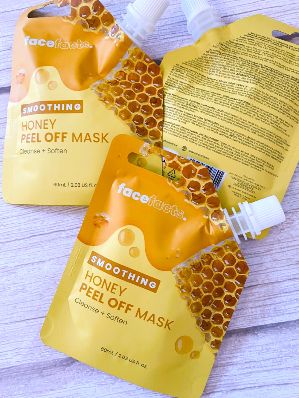 Smoothing Honey Peel Off Face Mask