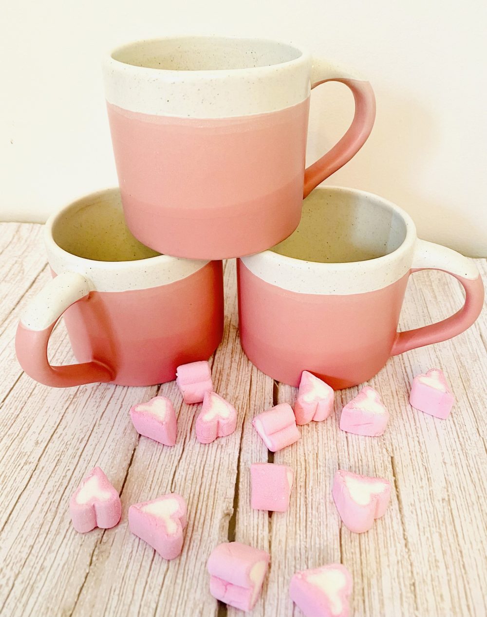 Pink Ombre Glazed Mug