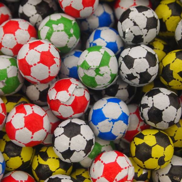 Milk Chocolate Footballs