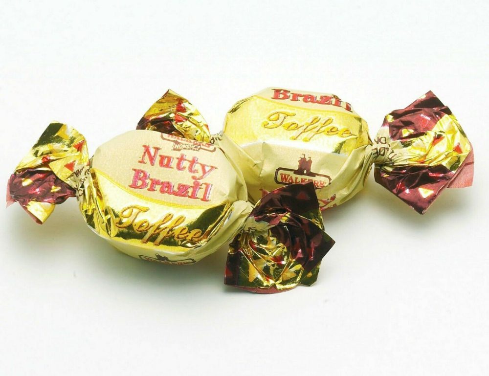 Walkers Nutty Brazil Toffees