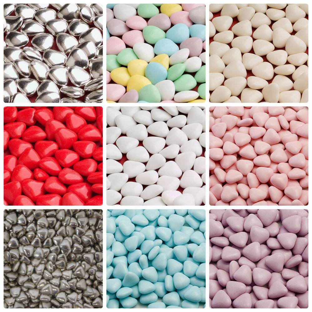MINI HEART CHOCOLATE DRAGEES